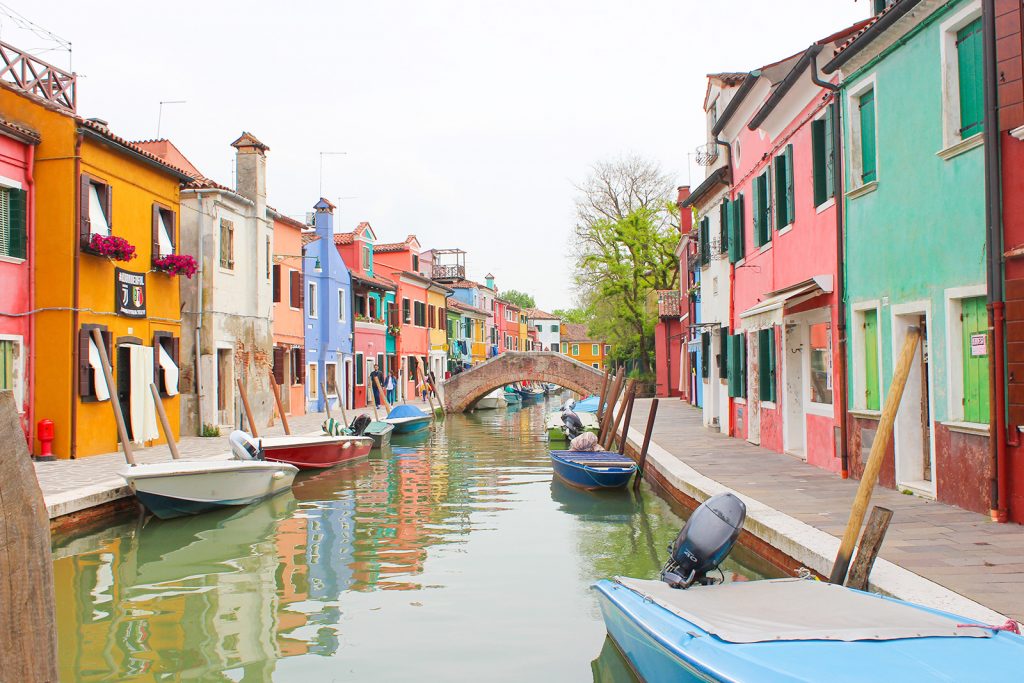 the floating town of burano